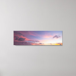 Sunrise bij Fort Pierce, Florida Canvas Afdruk