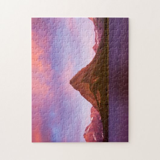 Sunrise bij Glacier Legpuzzel (Verticaal)