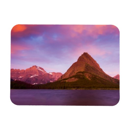 Sunrise bij Glacier Magneet (Horizontaal)