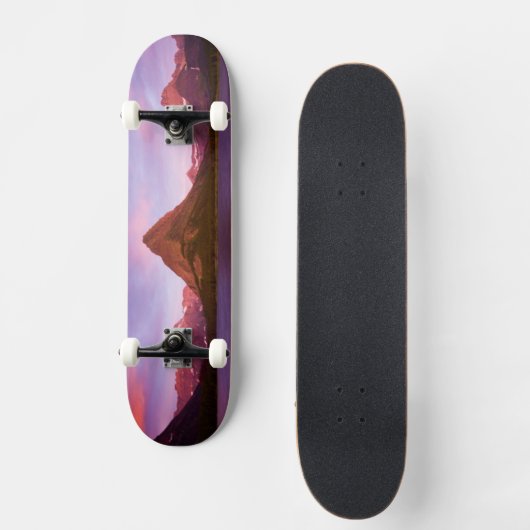 Sunrise bij Glacier Skateboard (Voorkant)