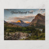 Sunrise bij het Swiftcurrent Lake Briefkaart (Voorkant)
