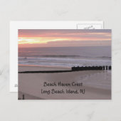 Sunrise bij LBI Briefkaart (Voorkant / Achterkant)