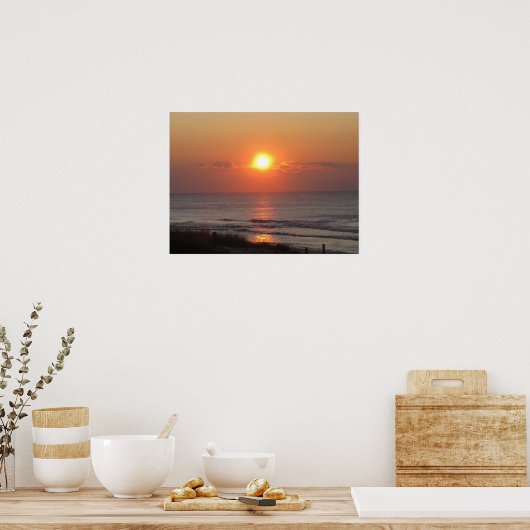 Sunrise bij LBI Poster (Keuken)