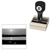 Sunrise bij Mandavu Reservoir Rubberstempel (Gestempeld)