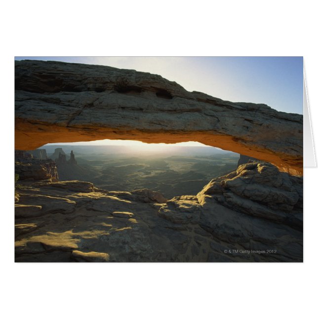 Sunrise bij Mesa Arch (Voorkant Horizontaal)