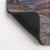 Sunrise bij Mesa Arch, Nationaal Park Canyonlands Muismat (Hoek)