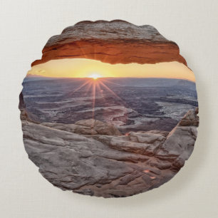 Sunrise bij Mesa Arch, Nationaal Park Canyonlands Rond Kussen