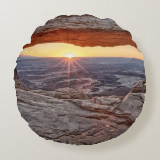 Sunrise bij Mesa Arch, Nationaal Park Canyonlands Rond Kussen
