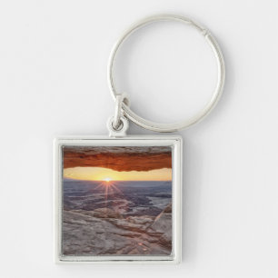 Sunrise bij Mesa Arch, Nationaal Park Canyonlands Sleutelhanger