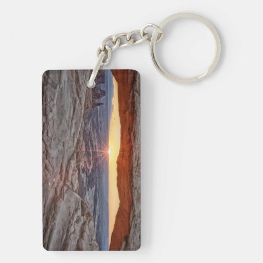 Sunrise bij Mesa Arch, Nationaal Park Canyonlands Sleutelhanger (achterkant)