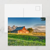 Sunrise bij Moulton Barn Briefkaart (Voorkant / Achterkant)