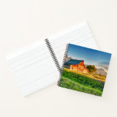 Sunrise bij Moulton Barn Notitieboek (Binnen)