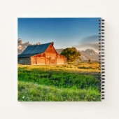 Sunrise bij Moulton Barn Notitieboek (Achterkant)