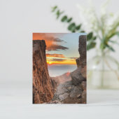 Sunrise bij Mt. Whitney Trail Briefkaart (Staand voorkant)