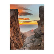 Sunrise bij Mt. Whitney Trail