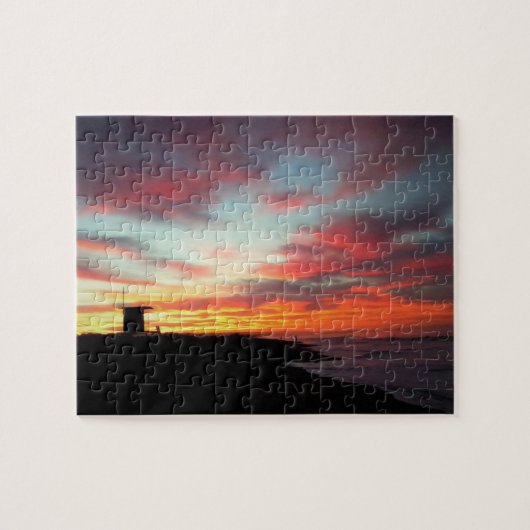 Sunrise bij Newport Beach, CA Legpuzzel (Horizontaal)