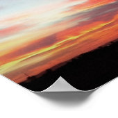 Sunrise bij Newport Beach, CA Poster (Hoek)