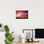 Sunrise bij Newport Beach, CA Poster (Thuiskantoor)