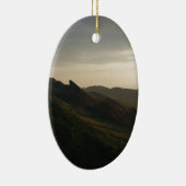 Sunrise bij Red Rocks Colorado Keramisch Ornament (Rechts)