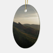 Sunrise bij Red Rocks Colorado Keramisch Ornament (Links)