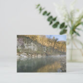 Sunrise bij Roark Bluff, Steel Creek access, Briefkaart (Staand voorkant)