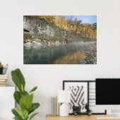 Sunrise bij Roark Bluff, Steel Creek access, Poster (Thuiskantoor)