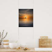 Sunrise bij Roker Poster/Print Poster (Keuken)