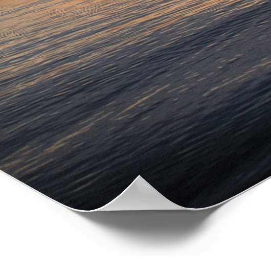 Sunrise bij Roker Poster/Print Poster (Hoek)