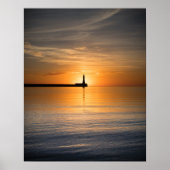 Sunrise bij Roker Poster/Print Poster (Voorkant)