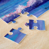 Sunrise bij Shipwreck Beach Kauai Jigzaag Puzzle Legpuzzel (Zijkant)