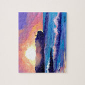 Sunrise bij Shipwreck Beach Kauai Jigzaag Puzzle Legpuzzel (Verticaal)