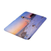 Sunrise bij vuurtoren van Pemaquid Point, Maine Badmat (Gekanteld)