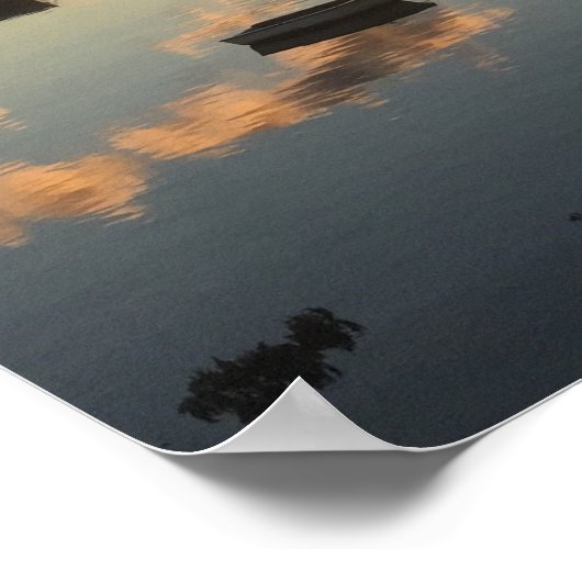 Sunrise bij Wells Next the Zee Norfolk Poster (Hoek)