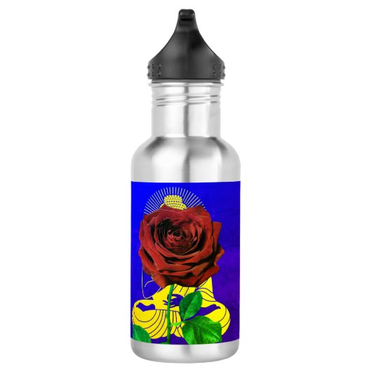 Sunrise Boeddha #5 - Water leeft Waterfles (Rechts)