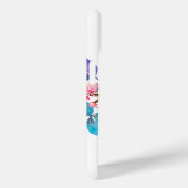 Sunrise Boho Floral Navy Monogram Case-Mate iPhone Case (Achterkant / Rechts)