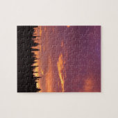 Sunrise Boreal Forest Alaska Legpuzzel (Horizontaal)