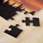 Sunrise Boreal Forest Alaska Legpuzzel (Zijkant)