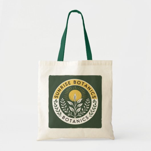 Sunrise Botanics Eco Boodschaptas Tote Bag (Voorkant)