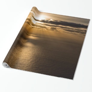 Sunrise boven de Atlantische oceaan Cadeaupapier