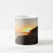 Sunrise boven Long Island Sound Koffiemok (Center)