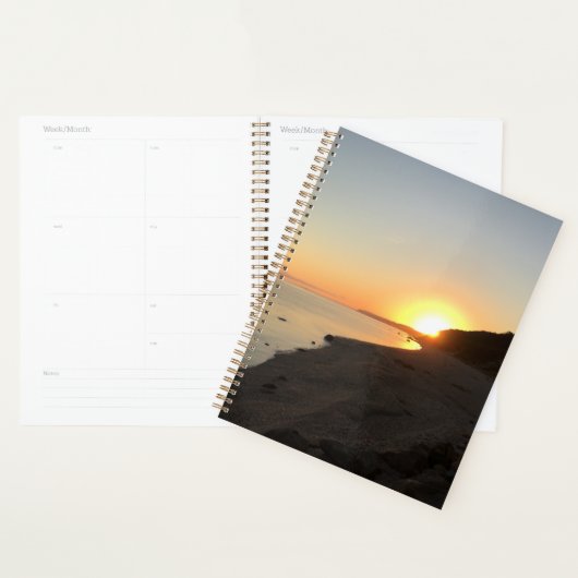 Sunrise boven Long Island Sound Planner (Display)