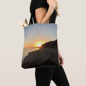 Sunrise boven Long Island Sound Tote Bag (Dichtbij)