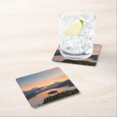 Sunrise boven onderzetter van het Bled-meer (Insitu)