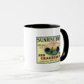 Sunrise Brand Cranberry Label Mok (Voorkant rechts)