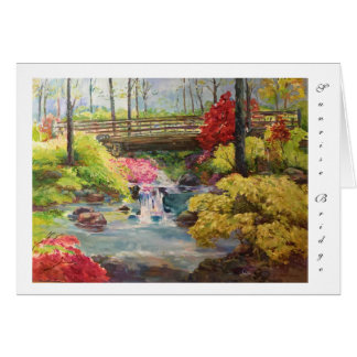 Sunrise Bridge of Garvan Gardens