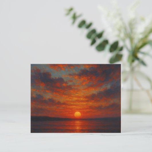 Sunrise Briefkaart (Staand voorkant)