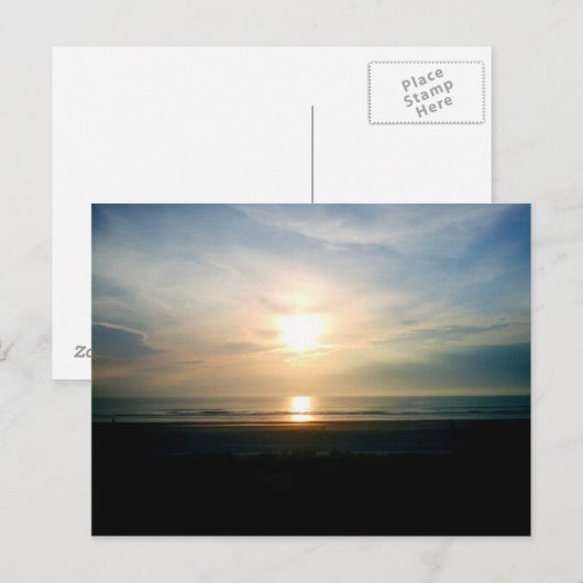Sunrise Briefkaart (Voorkant / Achterkant)