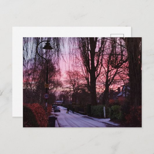 Sunrise Briefkaart (Voorkant / Achterkant)