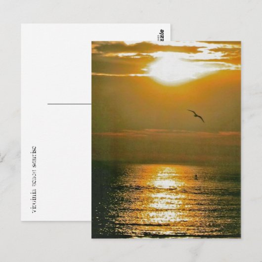 Sunrise Briefkaart (Voorkant / Achterkant)