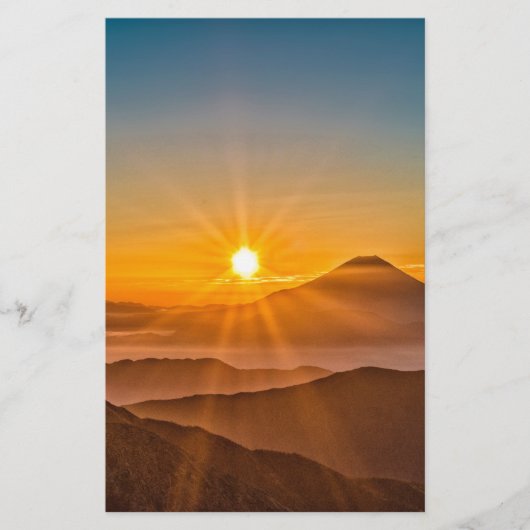 Sunrise Briefpapier (Voorkant)